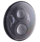 HogLights Australia Headlights Black 7" 80w HogLight for Indian® 2020+ Models